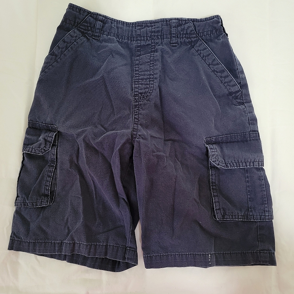 365 Kids Garanimals, Navy blue, boys size 6, elastic waist shorts
